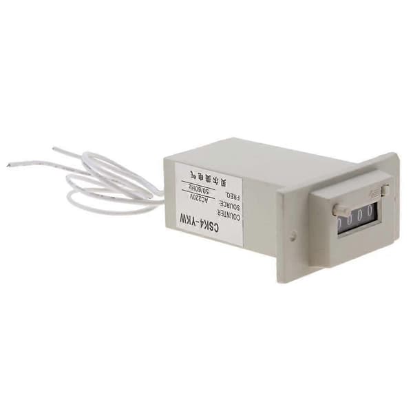 CSK4-YKW 4-sifret elektromagnetisk teller AC 220V(#01)