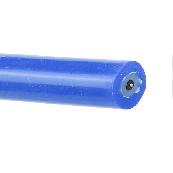 2 stk Tenningskabel 8mm Silikon Silisiumkarbid Kjerne Tenningskabel 1m Lang Blå