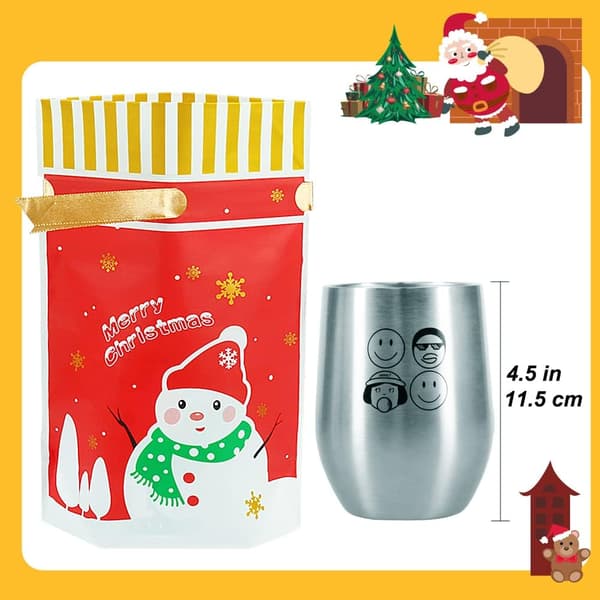 Ca 50st Christmas Goodie Bags, Dragsko Godispåsar Tre