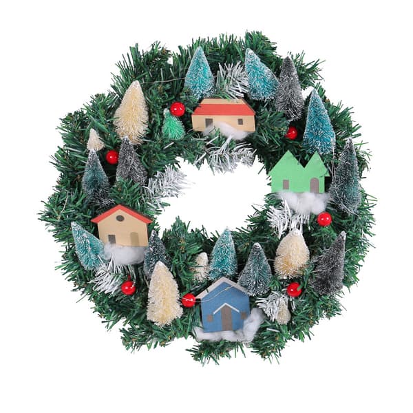 Glødende juletregirlander, minihusgirlander, 35CM