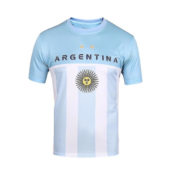 2022 Qatar World Cup Argentina Fotbollströjor Fans Jublar T-shirts XL