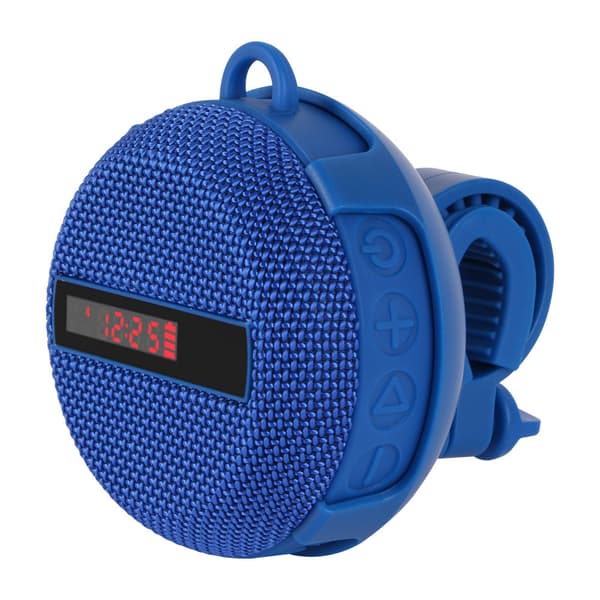 Bluetooth sykkelhøyttaler med hastighetsmåler og feste