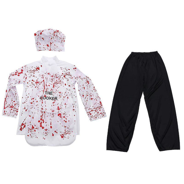 1 setti Halloween-asuja Halloween-koristeisiin
