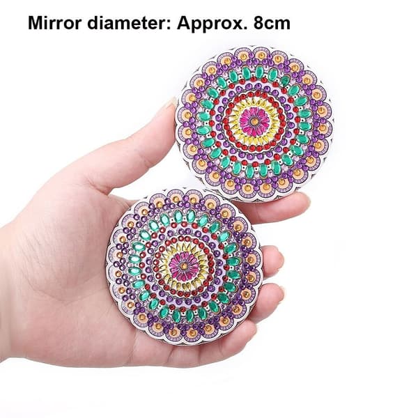 Sminkspegel diamond painting 08 08