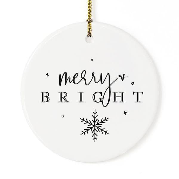 Holiday ornament glad ljus jul prydnad