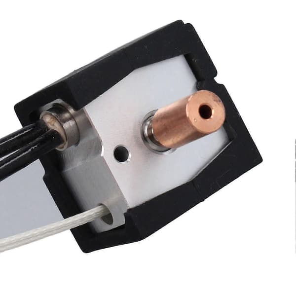 Extruder Värmeblock Titanlegering Kopparhals Härdat Stål Munstycke Högprecis Termistor för Ender 3 V3