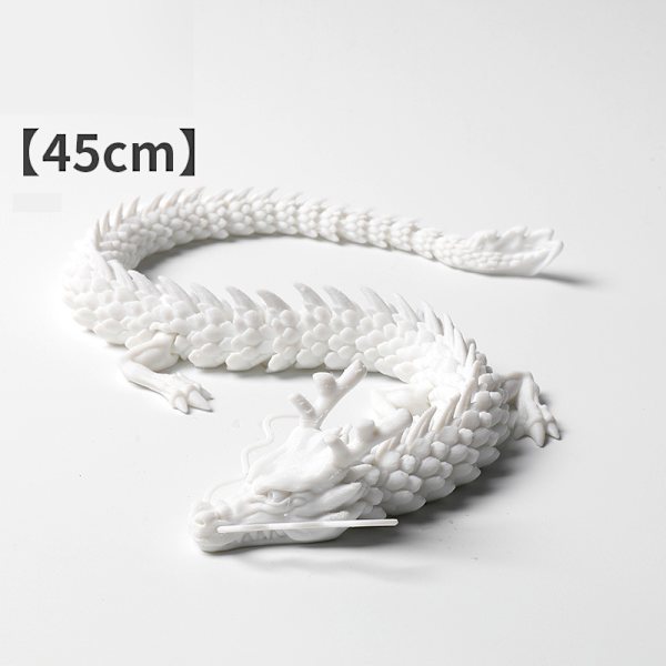 3D-printet artikuleret Drage Fisketank landskabsarkitekturdekoration C 45CM