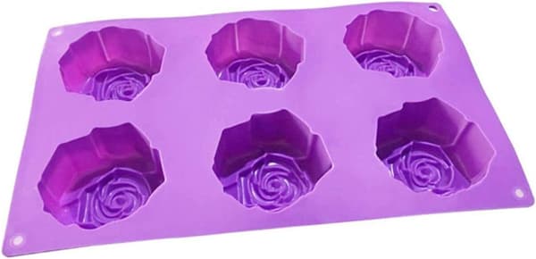 Roseformet Non-Stick Form - Silikonform Multi-Huleform til