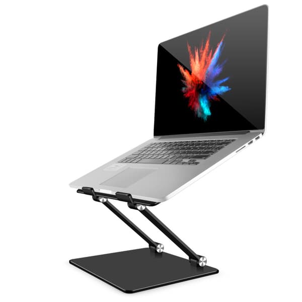 Laptopstativ Lap Desk, Ergonomisk Sammenleggbart Datastativ med Justerbar Høyde