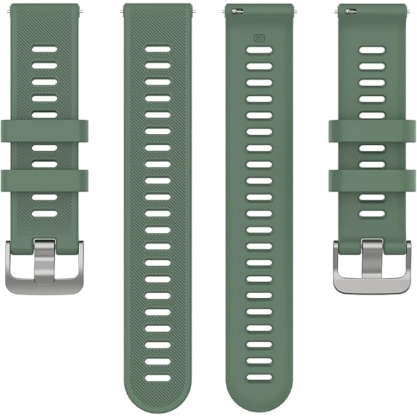Ersättande handledsrem av silikonkypert för Garmin Forerunner 158/55