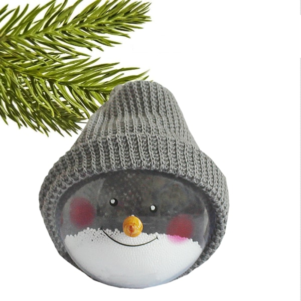 Julgranskula, Snövit Julgranskula, Kristallkula style 1