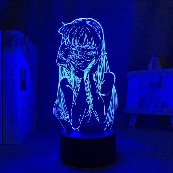 Anime 3D-lampa Junji Ito Collection Tomie för sovrumsinredning N