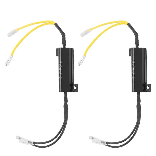 2 stk. motorsykkel LED blinklysdekoder 21W 12-15V reparasjon reservedeler