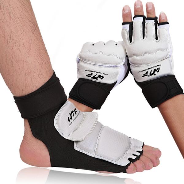 Taekwondo Hand Protector Gear Martial Arts Fight Boxning Punch Bag Sparring L