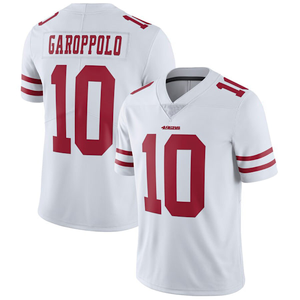 49ers #10 Bruce Ellington Rugby Jersey White XL