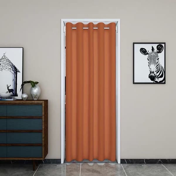 Dørgardin, ugjennomsiktig gardin, termisk isolert 90x200cm