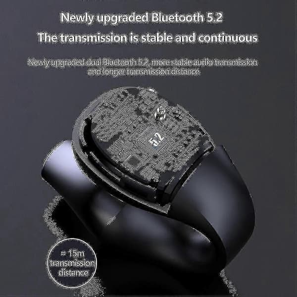 Knogleledningshovedtelefoner Ørekroge Øreclips Hifi Trådløse Bluetooth-øretelefoner
