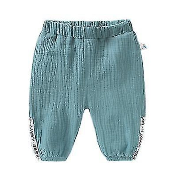 Baby Clothes Mosquito Pants gray blue 100cm