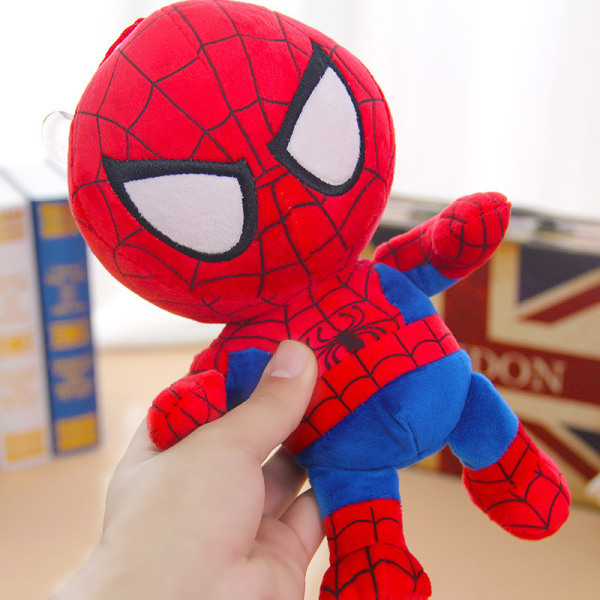 27cm Human Spiderman Plyschleksak Movie Doll Avengers Mjukfylld