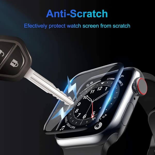 [3-pack] Skärmskydd för Apple Watch Series 6/SE/5/4 44mm, 3