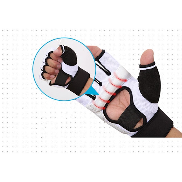 Taekwondo Hand Protector Gear Martial Arts Fight Boxning Punch Bag Sparring L