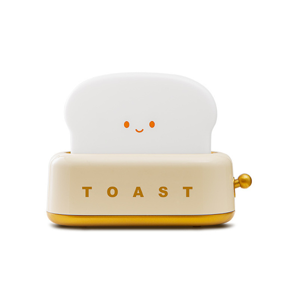toast Bröd Led Nattlampa Med Uppladdningsbar Och Timer, Portabel