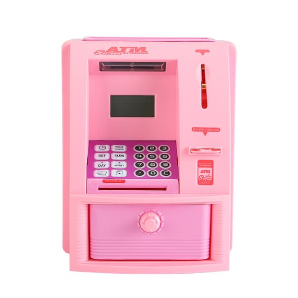 Säästöpossu luova säästöpossu ATM-simulaatio mini-ATM