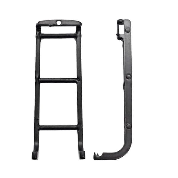 Metal Mini Sidestige til 1/18 1/24 TRX4M RC Bil Opgraderingsdele Tilbehør Lang Stil