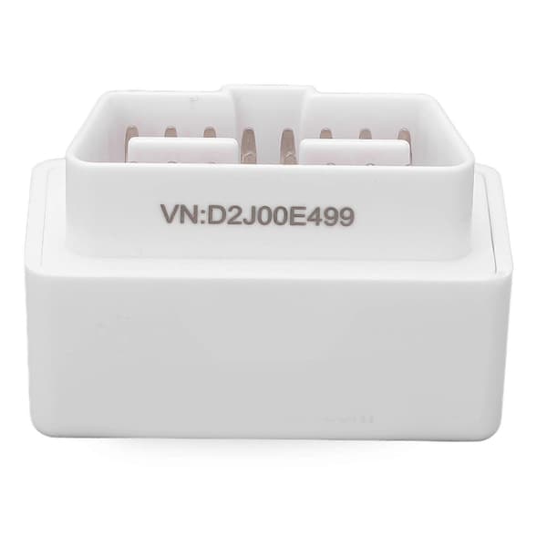 Bluetooth 4.0 OBD2 skanner motorfeilkodeleser OBD bildiagnoseverktøy hvit for bil