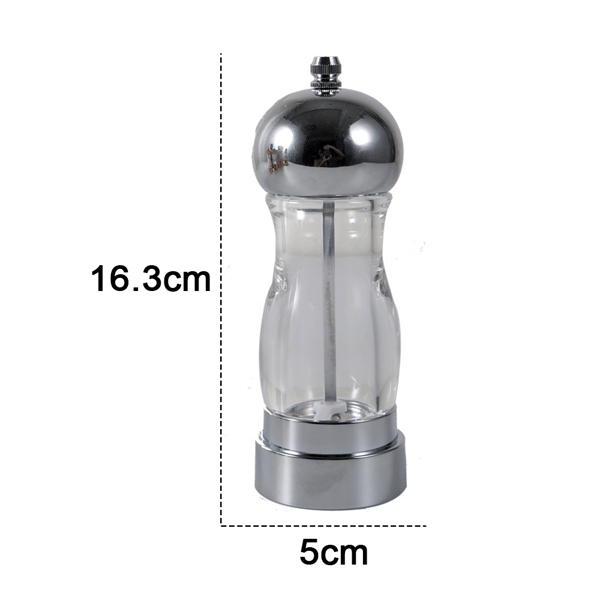 Kvarn ny transparent pepparkvarn kryddkaffe manual Silver 6 Inch Bubble Wrap