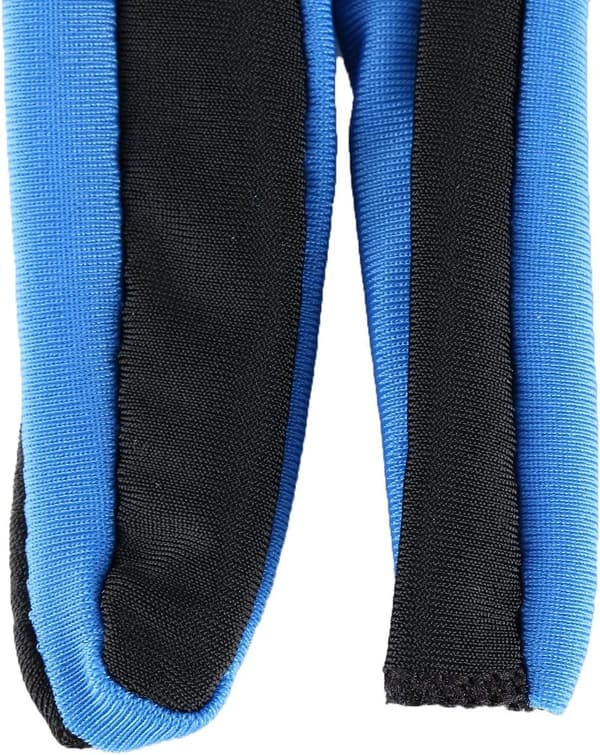 Elastisk Lycra 3-finger display biljard skytehanske M dark blue m