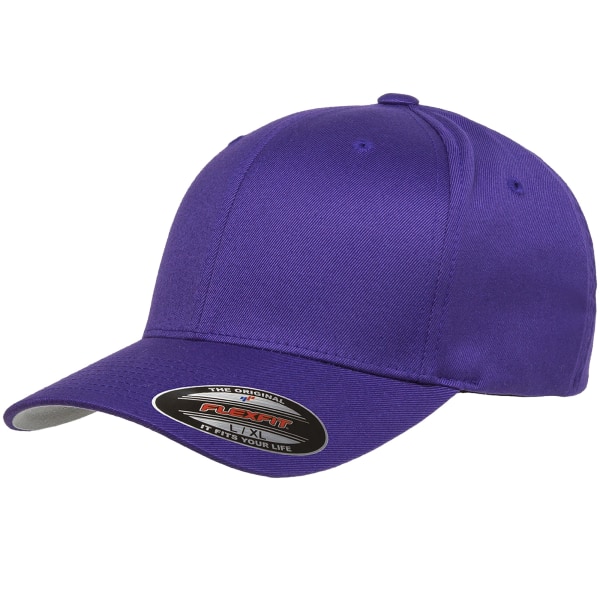 Flexfit Childrens/Kids Wooly Combed Cap  Lila Purple One Size