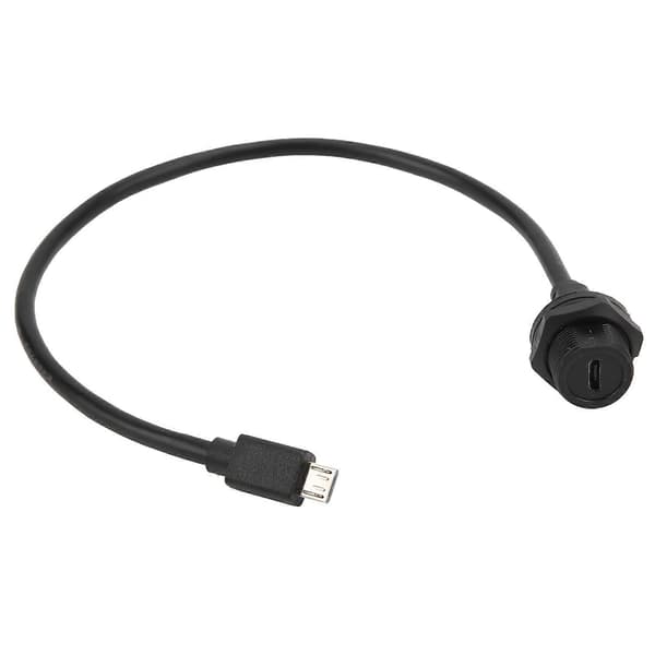 Vedenpitävä USB-liitin IP67 MICRO USB naaras uros kaapelilla E10MCTFF/MCAM (0,3 metriä)