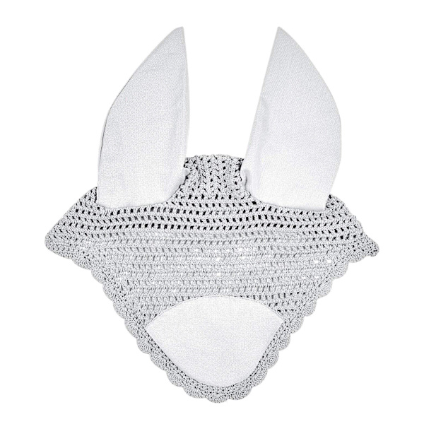 Weatherbeeta Prime Ear Bonnet White Pony