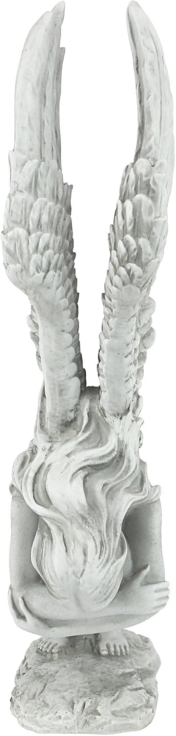 Religiøs havestatue monument og frelse af engle lille 15