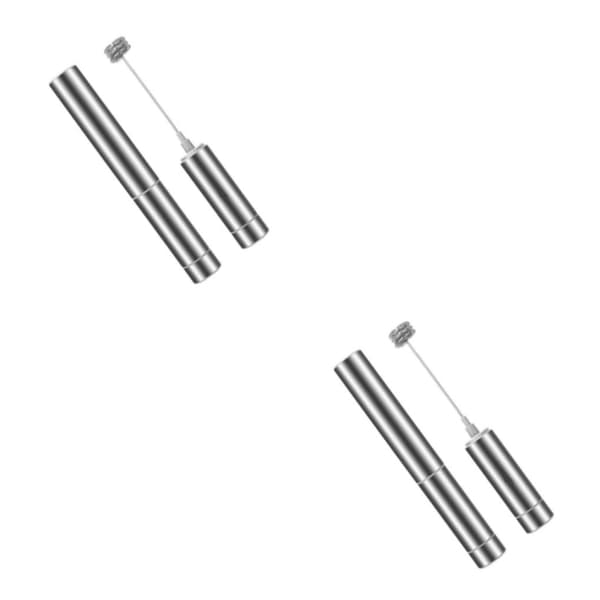 1/2/3 elektrisk mjölkskummare Hand Pump Foamer Mesh Maker Creamer 2Set