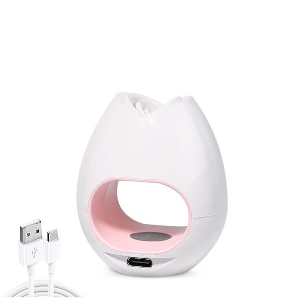 16W UV Negletørrerlampe Hurtigtørrende minifototerapimanicure White Button
