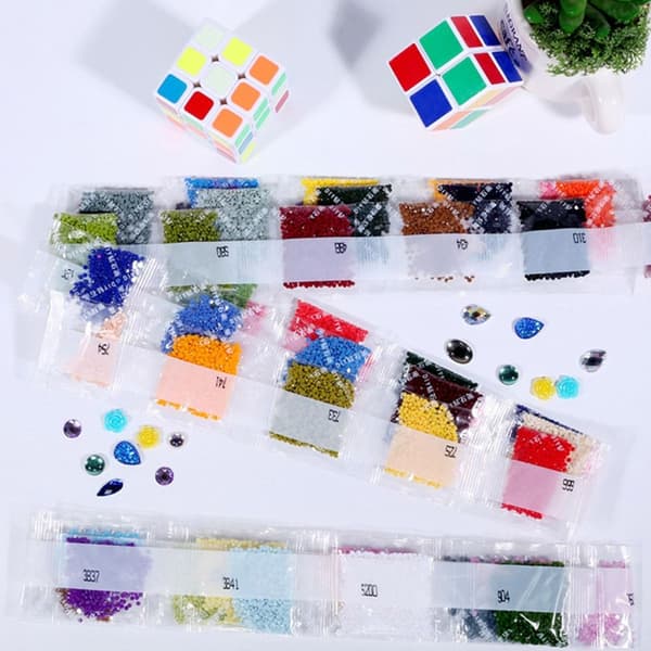 Sminkspegel diamond painting 08 08