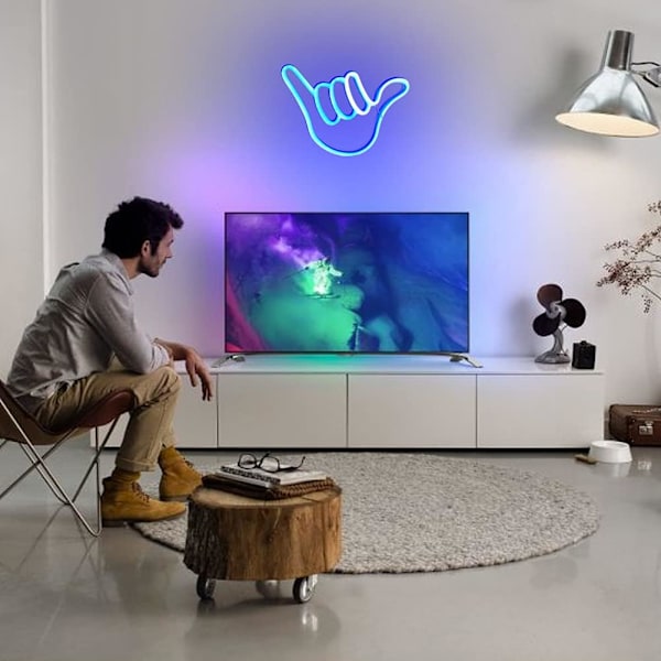 Neonskyltar LED nattlampa, neonljusskyltar - batteri- eller USB driven LED-nattlampa för jul, dekorativ vägg, sovrumsinredning, bröllop