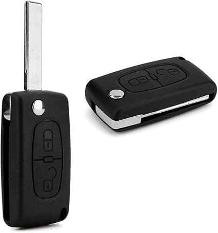 Nøkkelskall Kompatibel med Citroen C2 C3 C4 C5 Picasso 2 Knapper