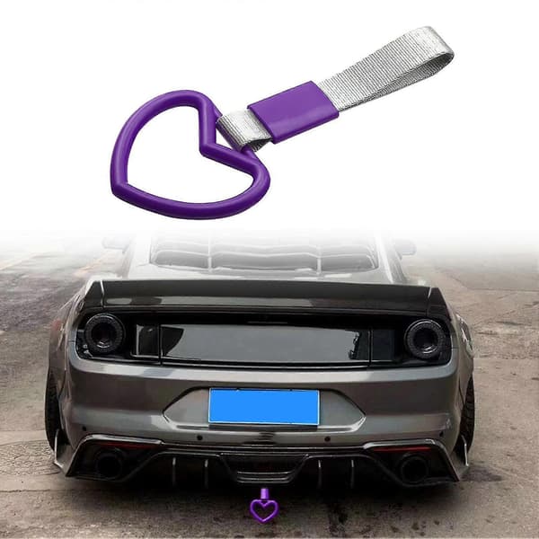 Lilla Tsurikawa Ring Hjerte Jdm Tog Buss Håndtak Håndstropp Drift Charm Stropp Drift