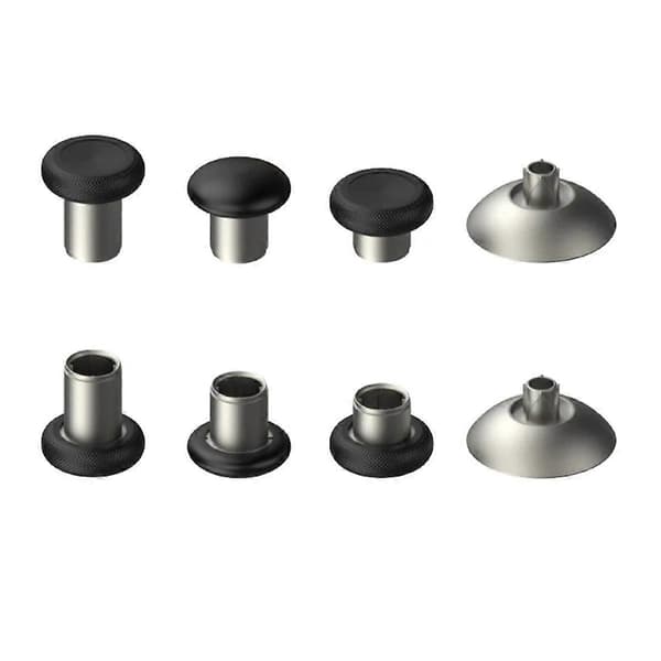 8-PAK Metal Magnetiske Tommelfingerstikker Analoge Joysticks til // /S Controller Sølv