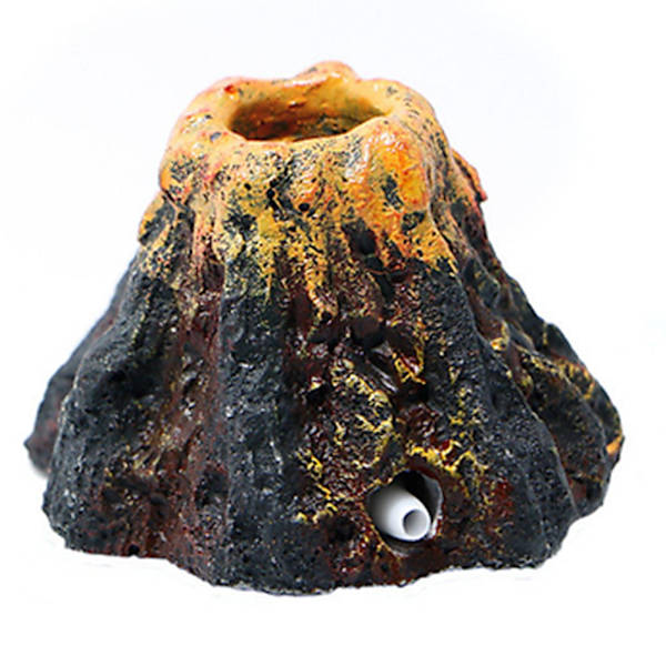 Akvarium Volcano Form syrepump Fish Tank Air Bubble Ston Orn