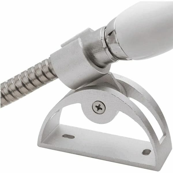 Drejelig Bruseslangeholder Aluminium DIY Badeværelse Solid Bruseslangeholder