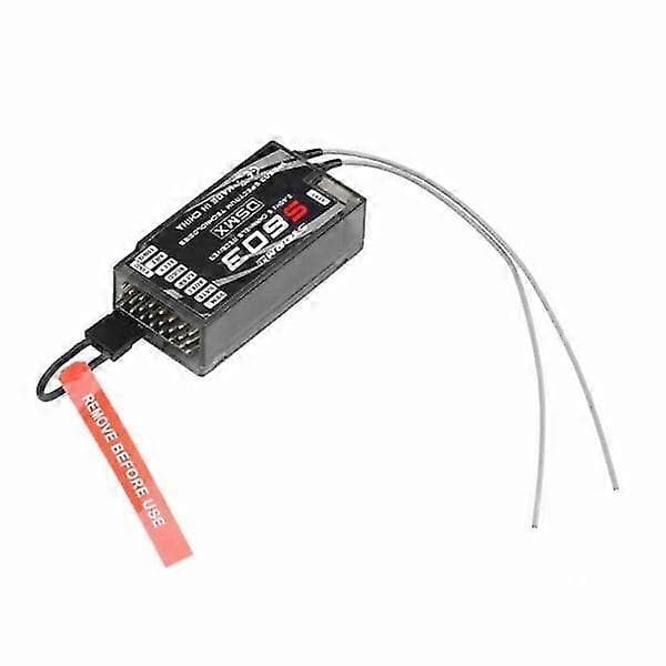 2.4G 6CH S603 RC-mottaker støttet JR Spektrum DSM-X DSM2-sender