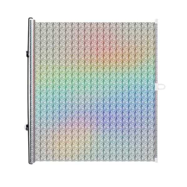 Auto infällbart fönster Bil främre vindruta cover Visir bak Silver 40*60CM