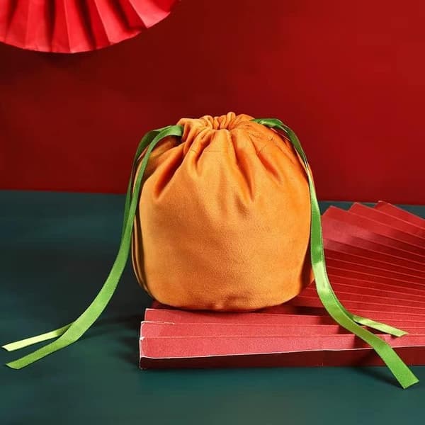 10 st julgodispåsar Återanvändbara XMAS-pumpagodispåsar