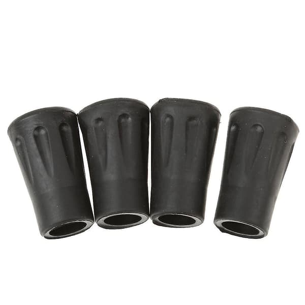 4 stk Erstatningsgummispisser Endekompatibel Vandrestav Vandring Trekkingstaver 4cm