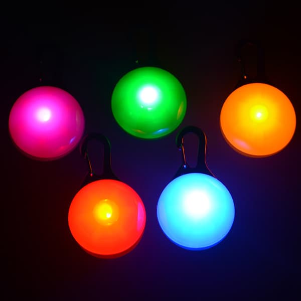 LED-lampe til hund/kat - Hundehalsbånd blue