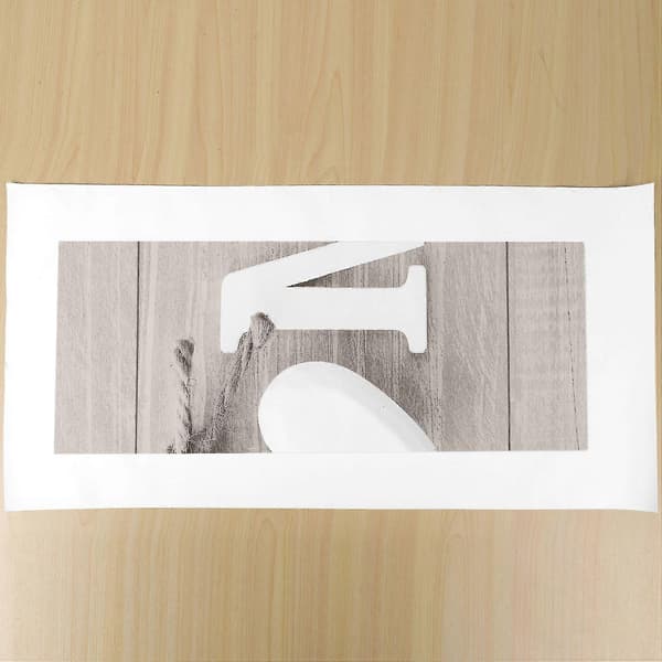 5 st/set Väggmålningar Hem Bokstavstryck Fotomålningar Väggkonst Utan Ram För Heminredning